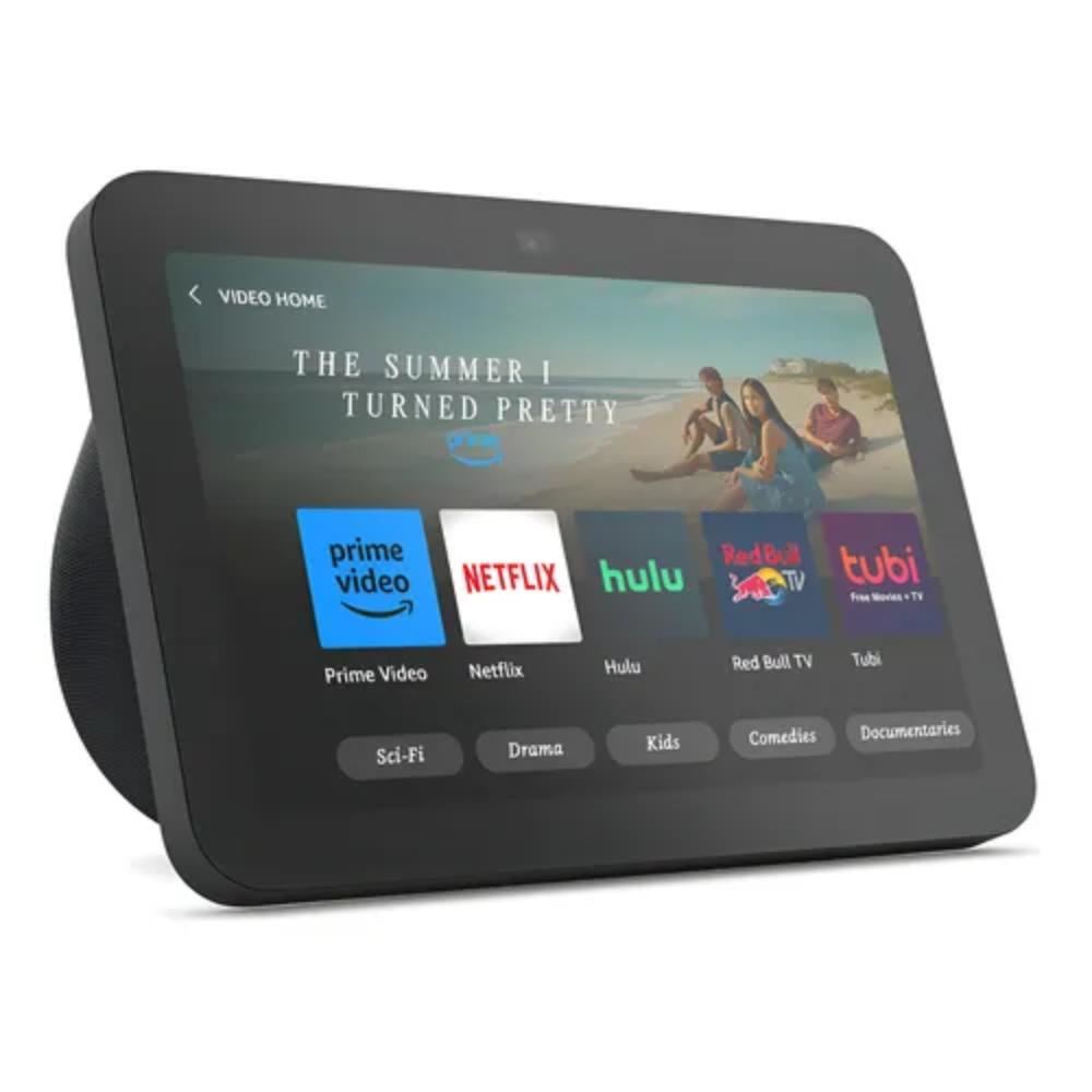 AMAZON ECHO SHOW 8 NEGRO 3° PANTALLA INTELIGENTE