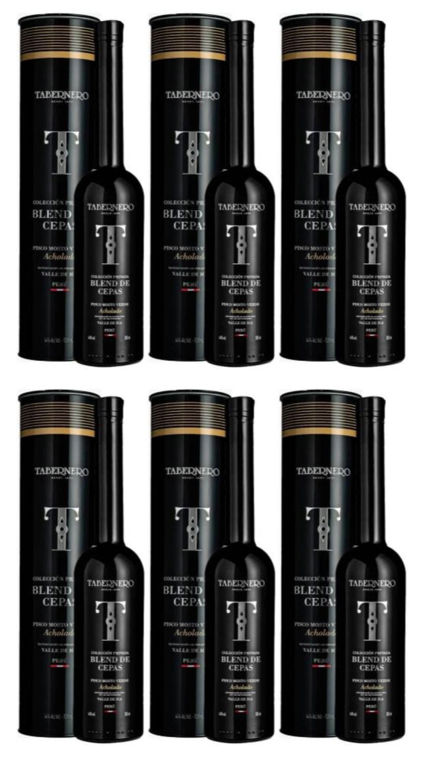 Pisco Mosto Verde Tres Cepas 500ml - 6 UND