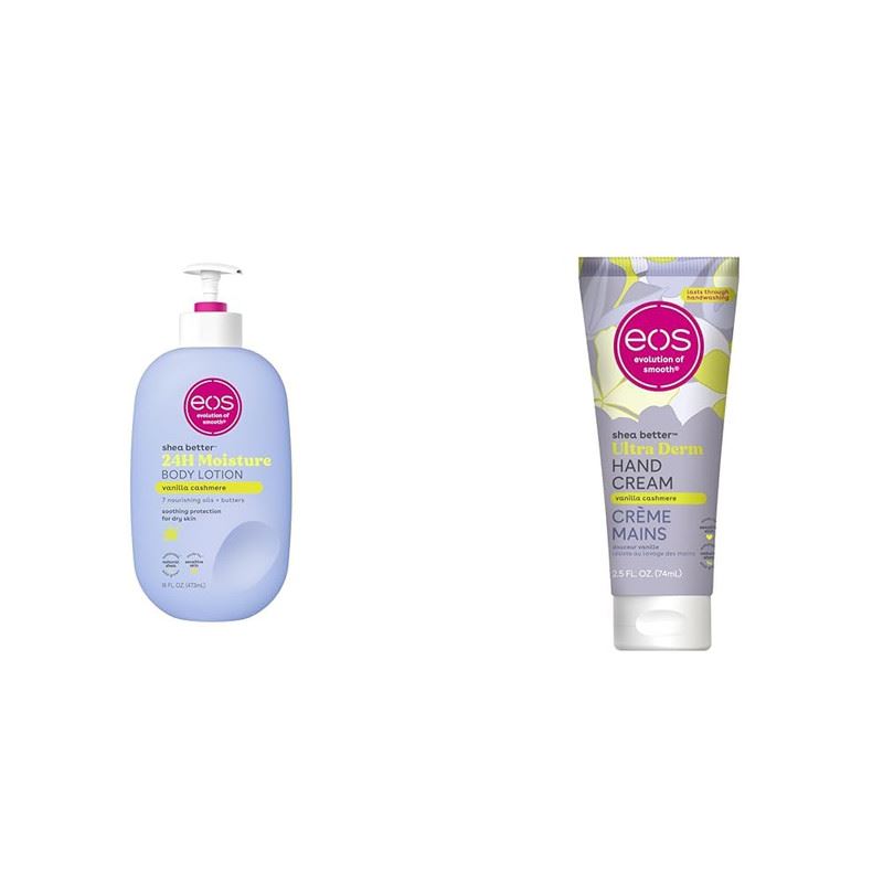 Eos Set Vanilla Cashmere Loción Corporal y Crema de Manos