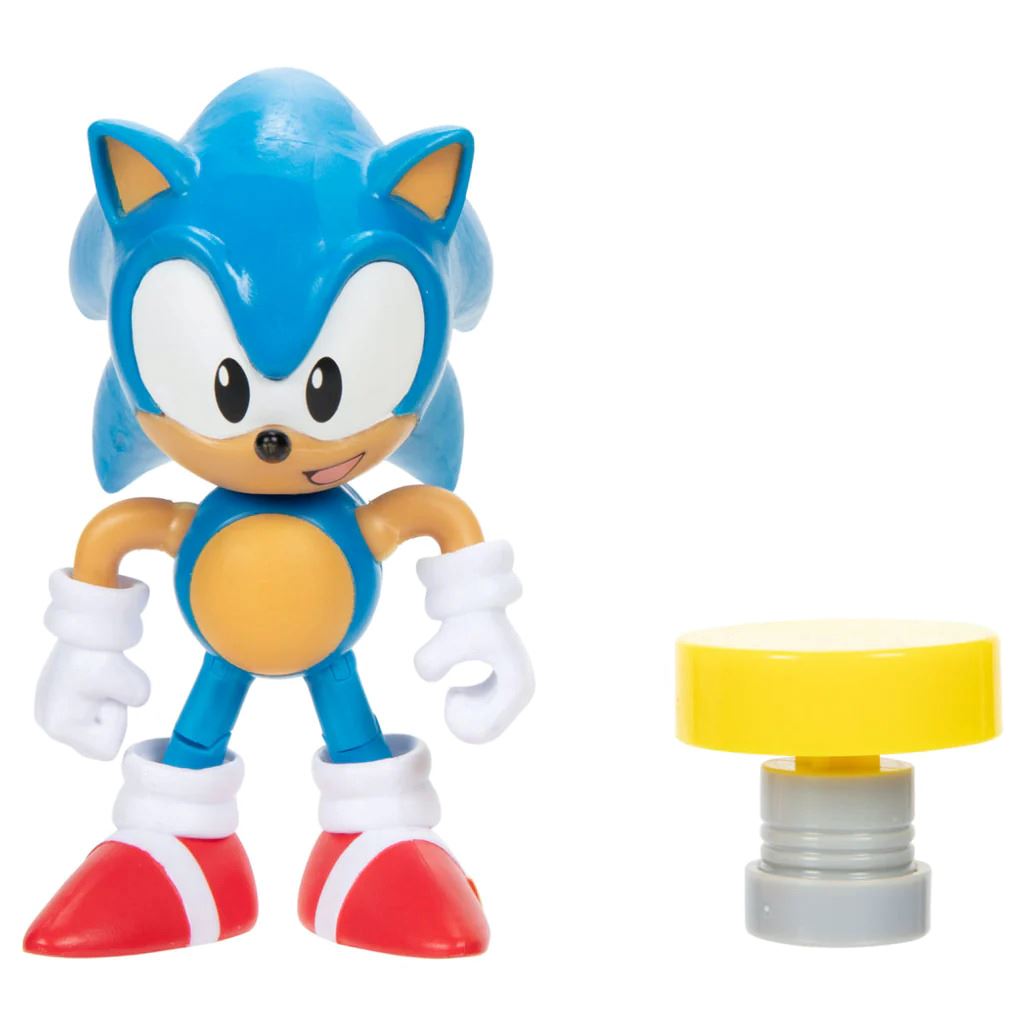 FIGURA SONIC 10 CM. CON ACCESORIO – MODERN SONIC CON ESFERA CARA SONIC