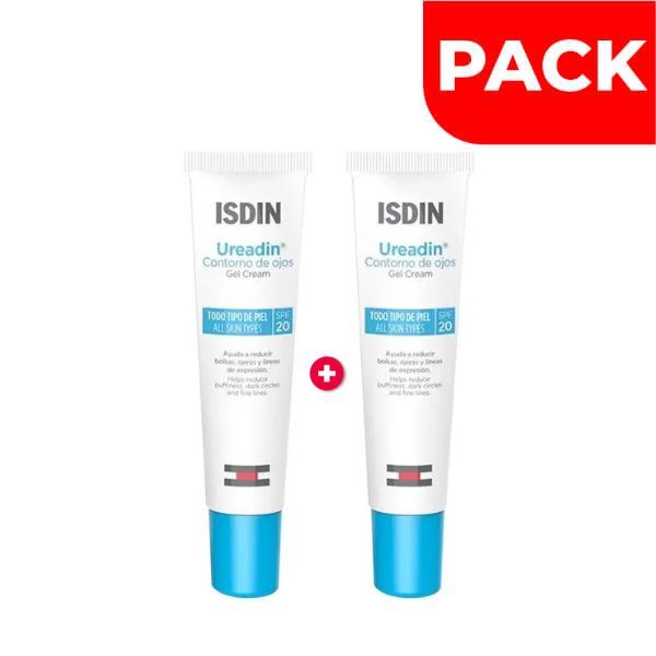 Dúo Pack Isdin Ureadin Contorno Ojos - Frasco 15 G
