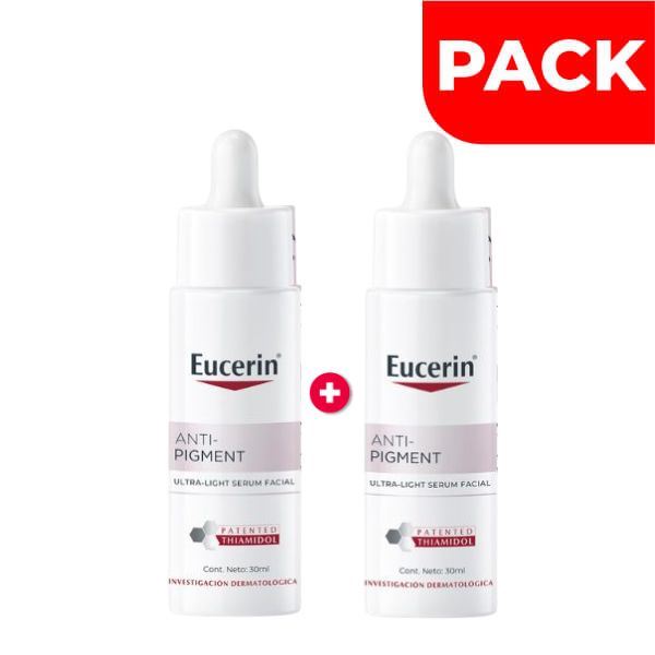 Dúo Pack Eucerin Antipigment Oily Skin Ultra Light Serum - Frasco 30 ML