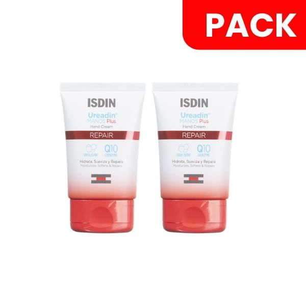 Dúo Pack Crema para Manos Isdin Ureadin Manos Plus Repair - Frasco 50 Ml