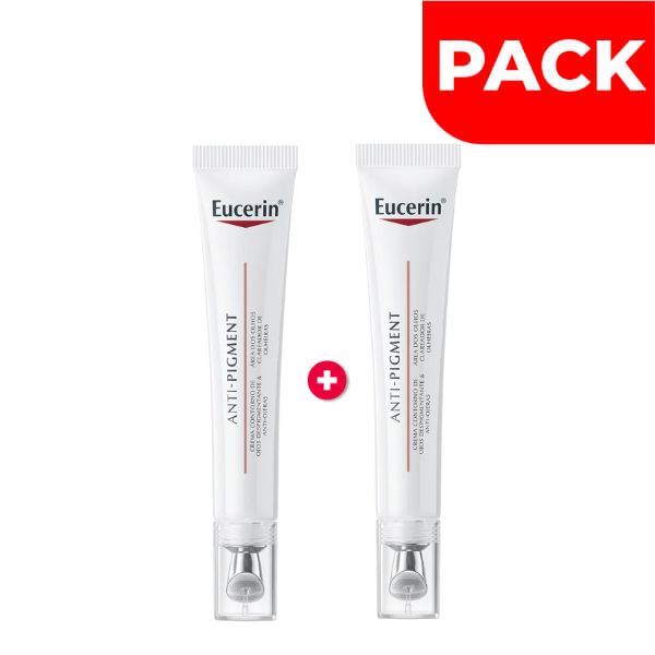 Dúo Pack Eucerin Antipigment Contorno de Ojos - Frasco 15 Ml