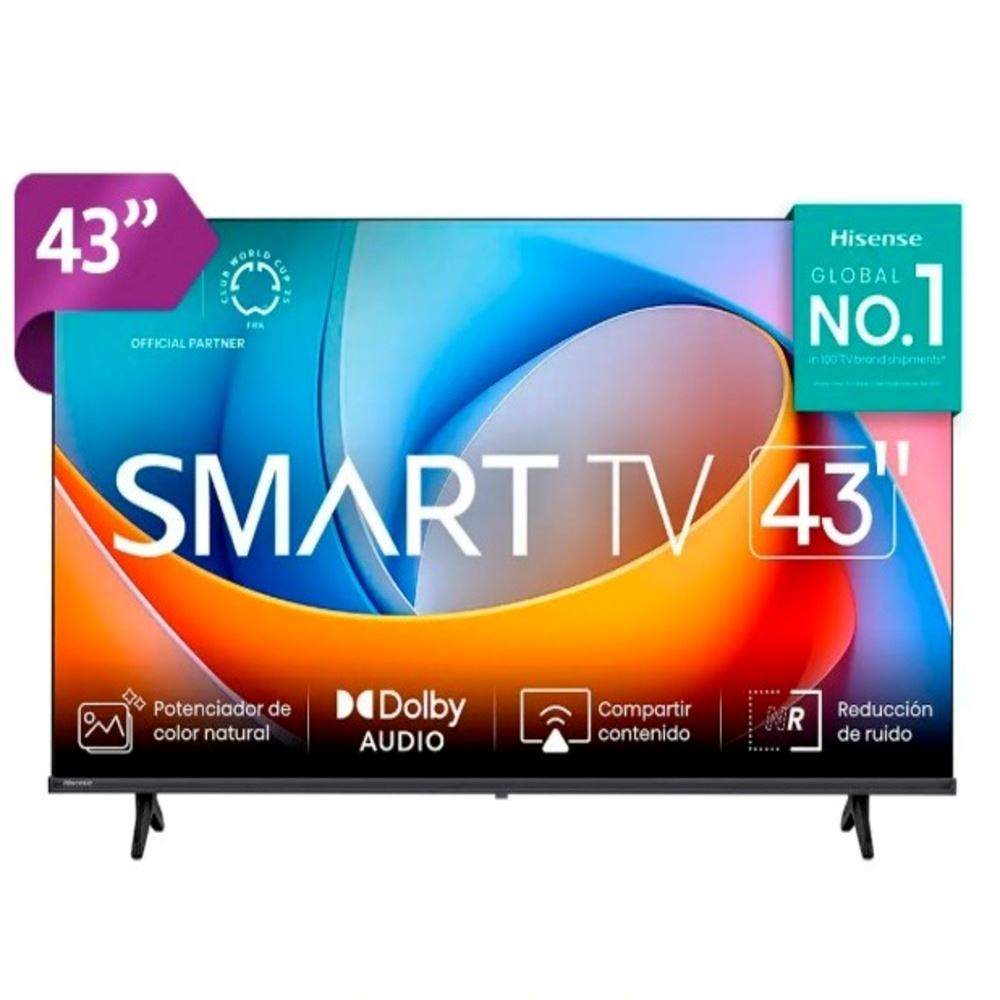 Televisor Hisense Led 43" Smart Full HD VIDAA 43A4NV (2025)