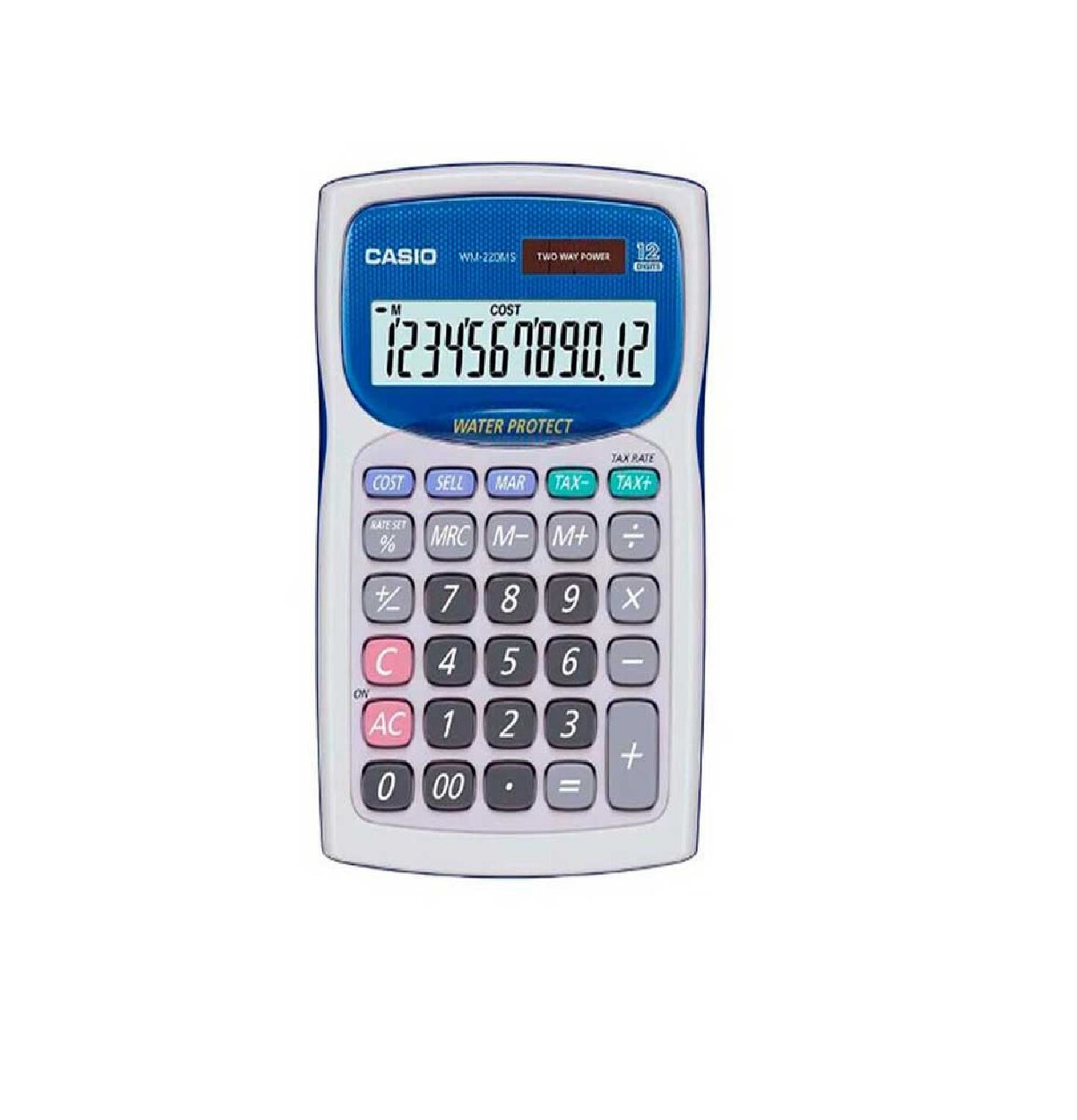 Calculadora de Escritorio Casio WM-220MS-WE-S-DH - Blanco