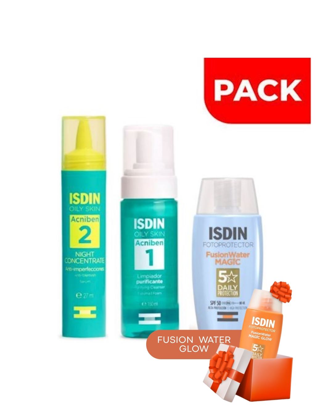 Isdin Acniben & Fotoprotector - Pack 3 UN