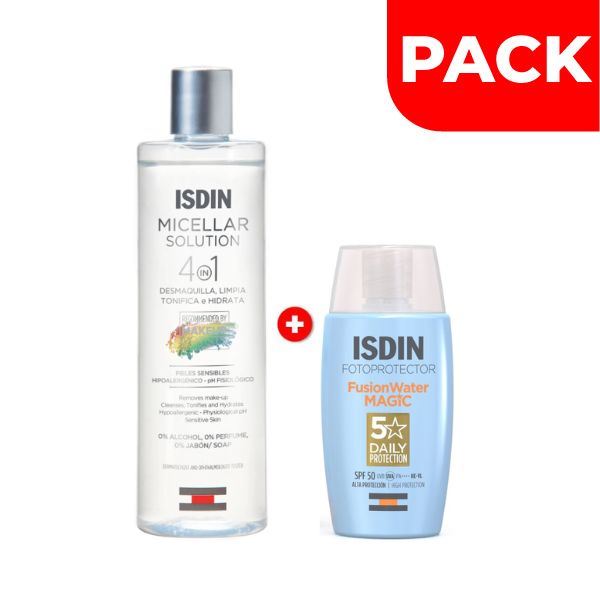 Pack Isdin Micelar & Fotoprotector - Pack 2 UN