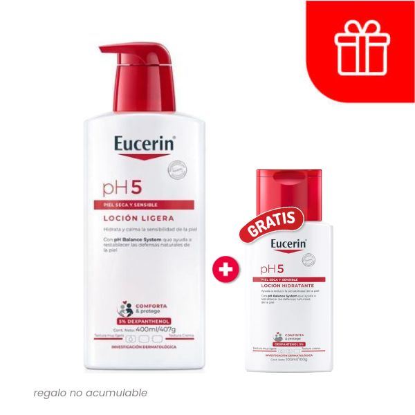 Eucerin ph5 Syndet Gel - Frasco 400 ML
