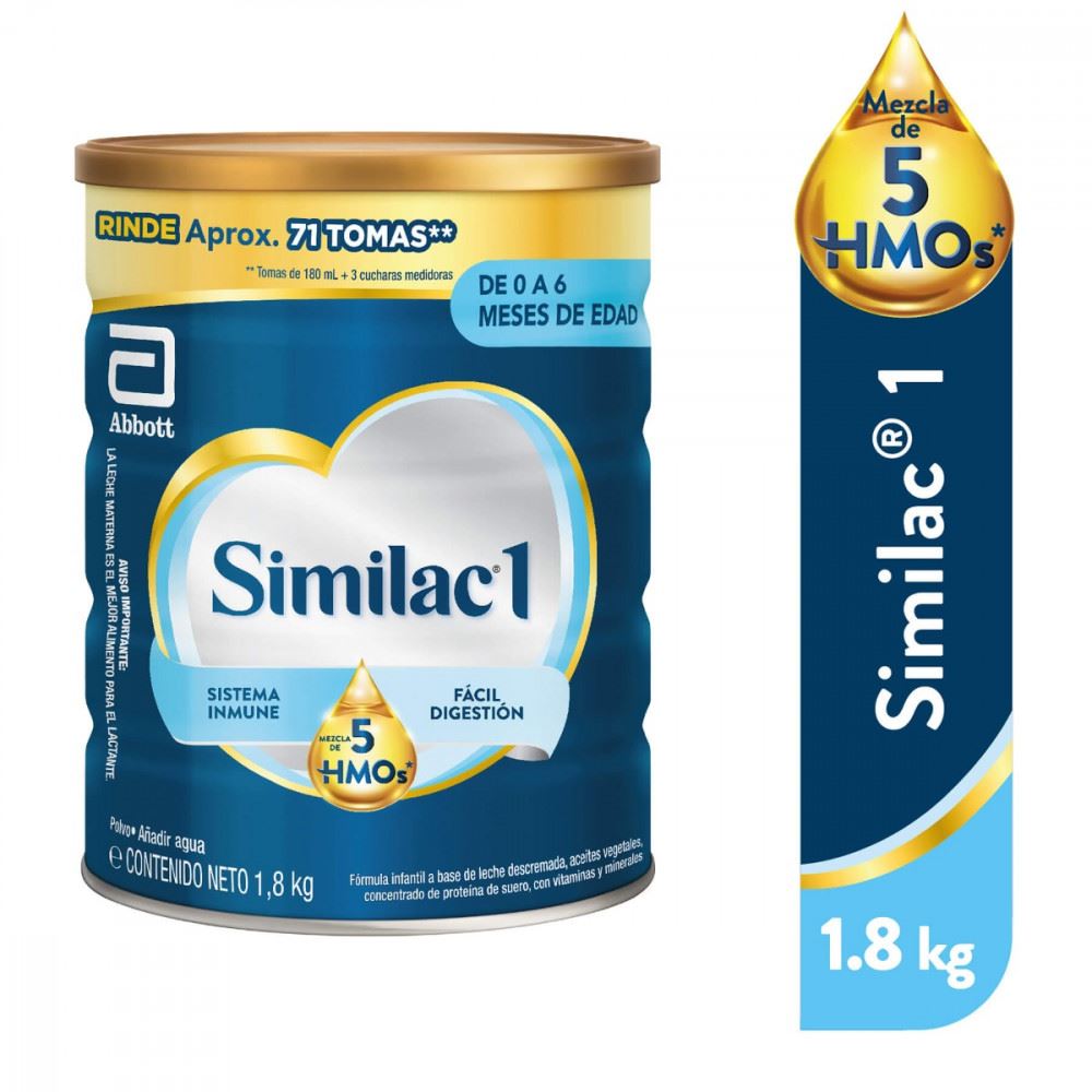 Similac 1 HMO - Lata 1.8 Kg