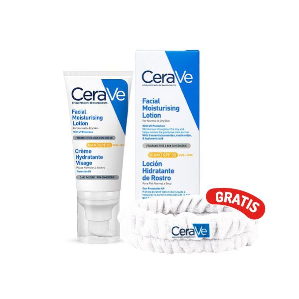 Cerave Loción Hidratante de Rostro SPF 30 - Frasco 52 ML