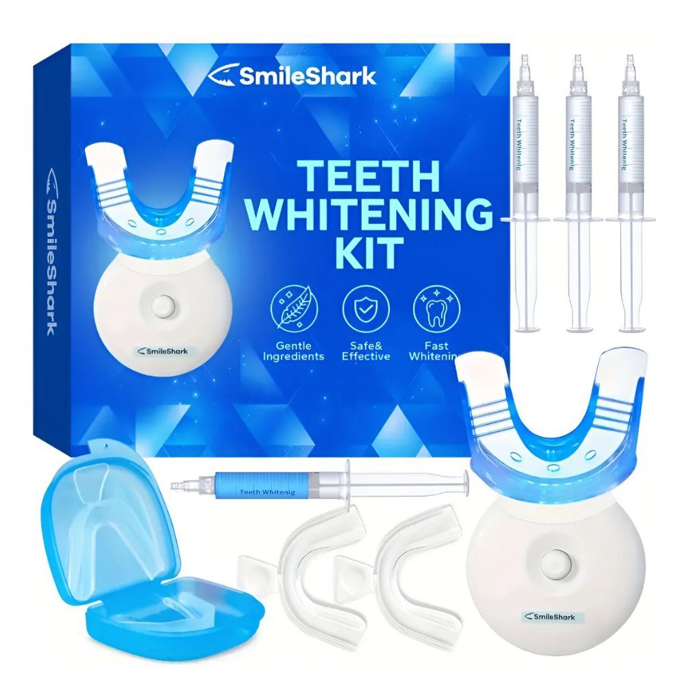 Blanqueador dental SmileShark con luz led 🦷