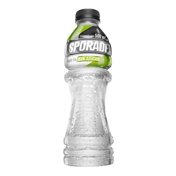 Bebida Hidratante Sporade Apple Ice sin Azúcar - Botella 500 Ml