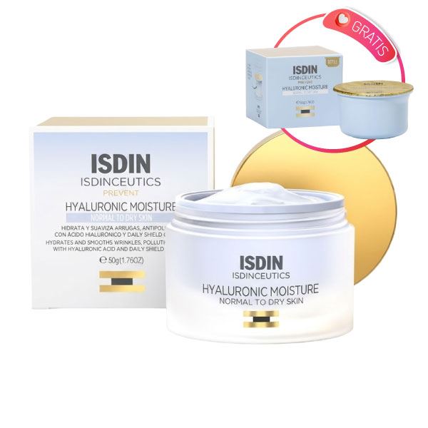 Crema Isdinceutics Hyaluronic Normal to dry Skin - Pote 50 Gr