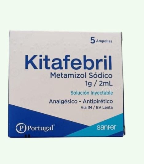 Kitafebril 1G/2Ml Ampollas - Caja 5 UN