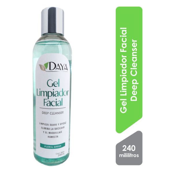 Daya Gel Limpiadora Facial - Frasco 240 ML