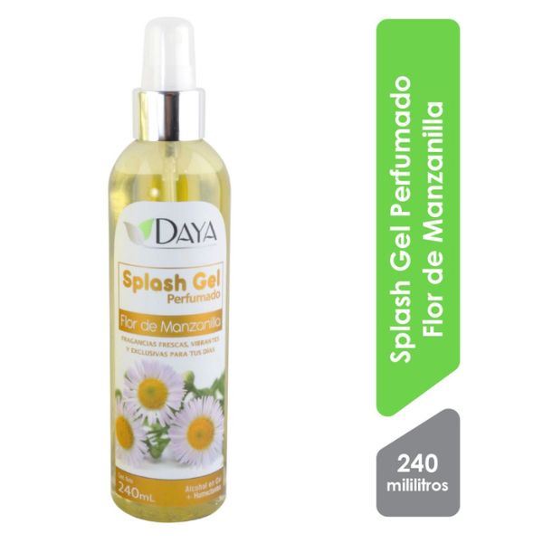 Daya Splash Gel Perfumado Manzanilla - Frasco 240 ML