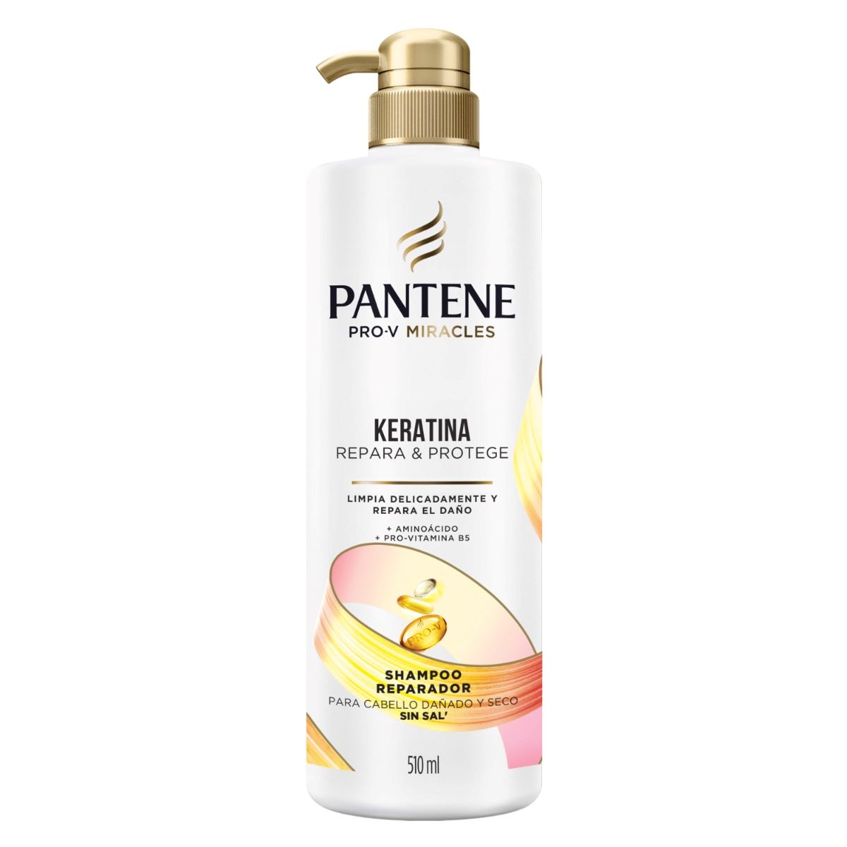 Shampoo Pantene Keratina- Frasco 510 ML