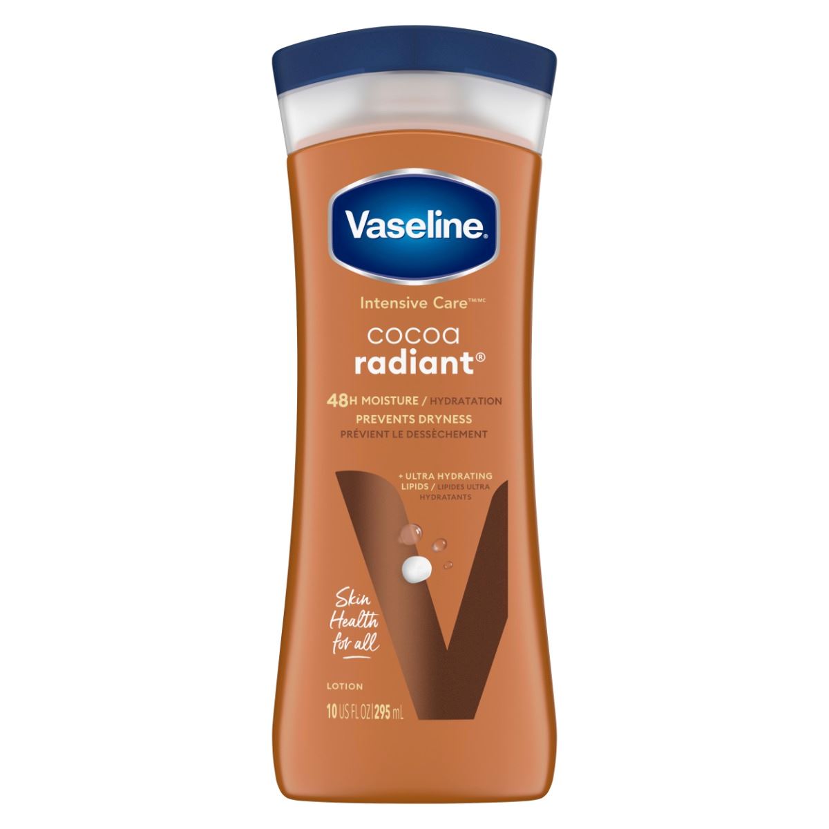 Loción Corporal Vaseline Cocoa Radiant - Frasco 295 ML