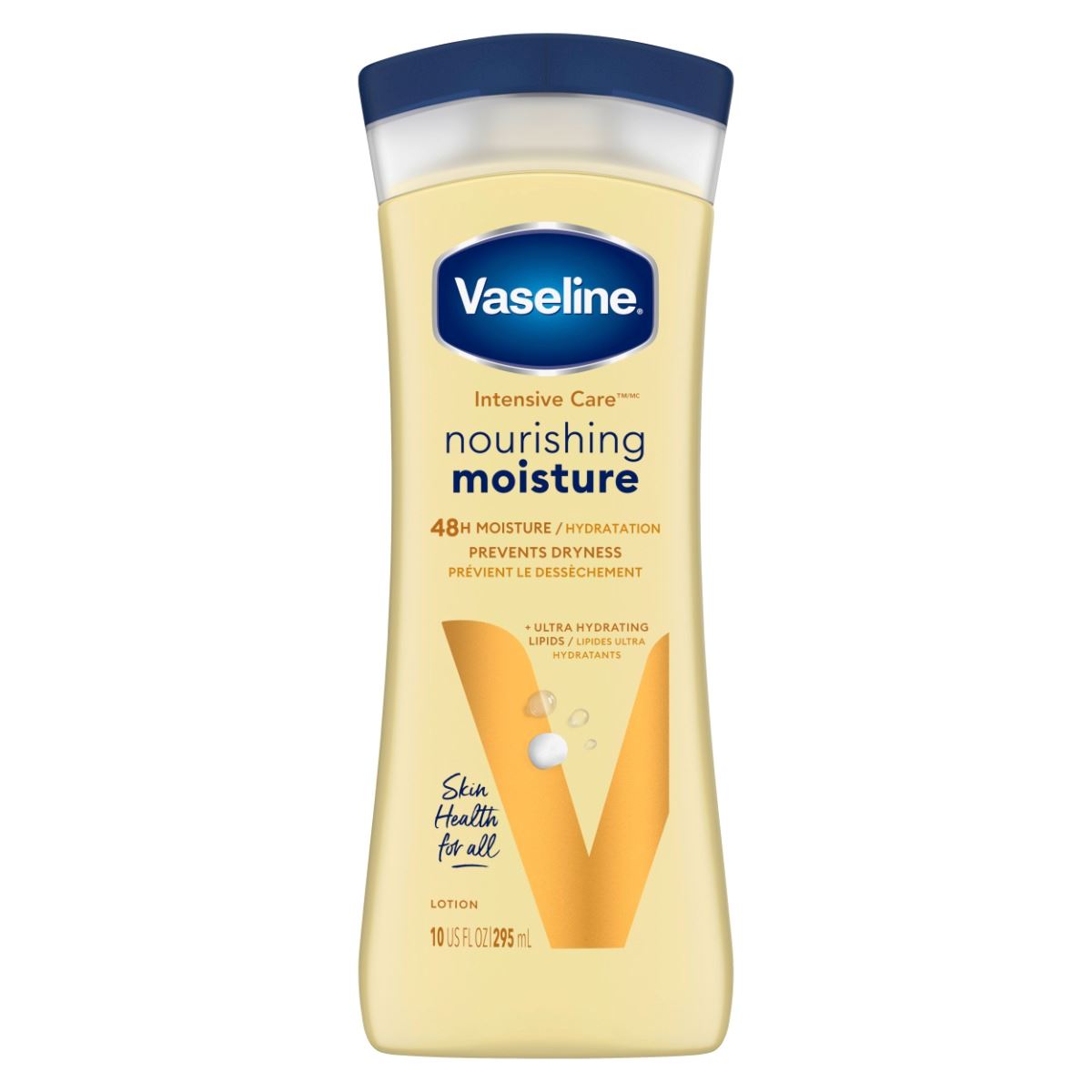 Loción Corporal Vaseline Nourishing Moisture - Frasco 295 ML