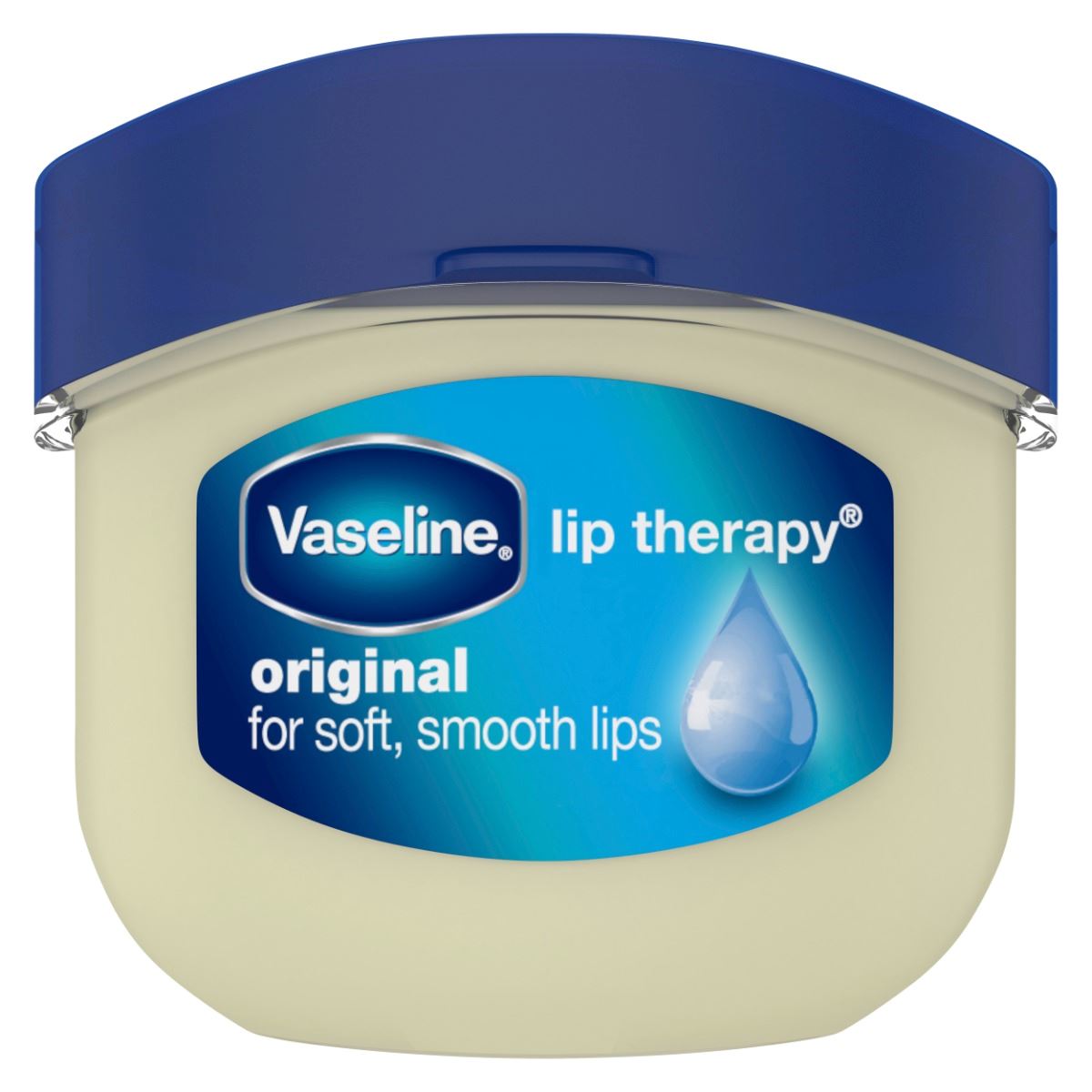 Bálsamo labial Vaseline Lip Therapy Original - Pote 7 G