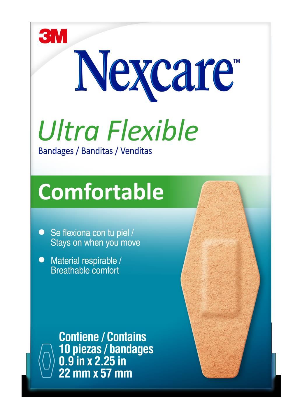 Nexcare Banditas Ultra Flexible - Caja 10 UN