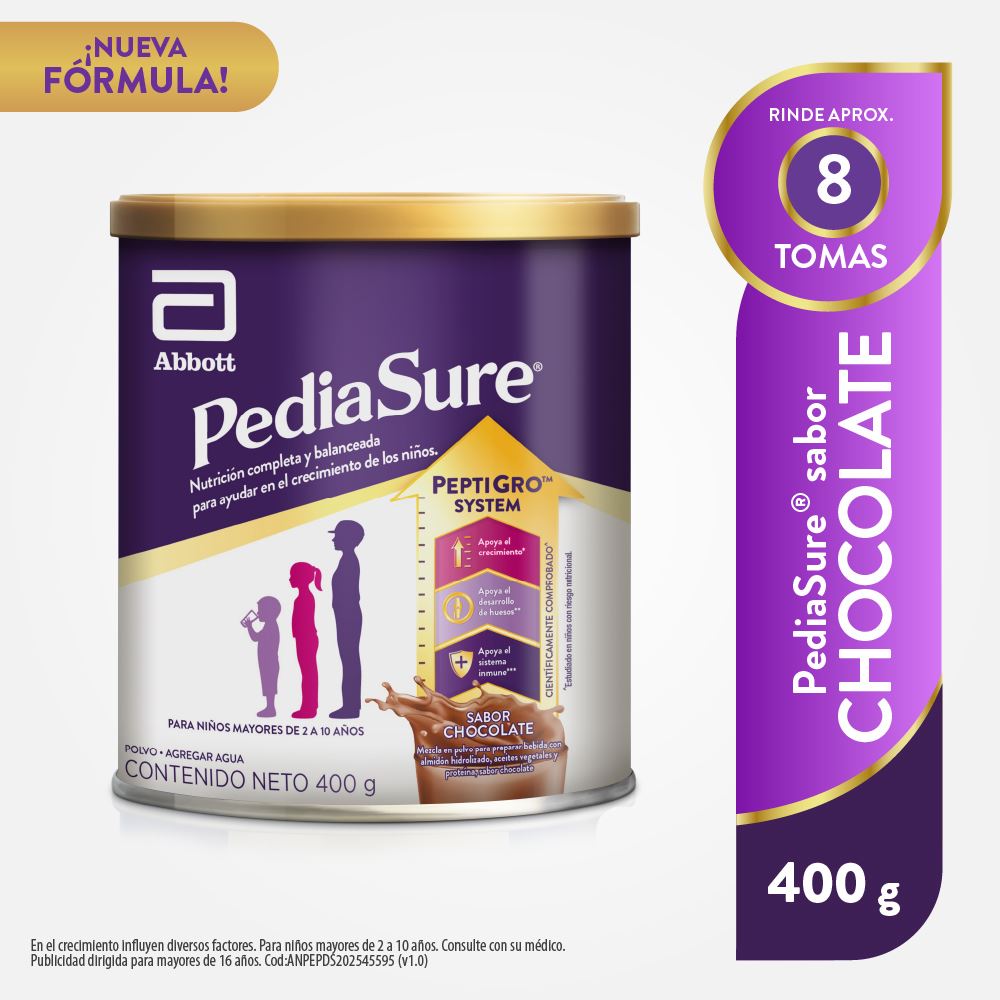 Pediasure Triplesure  Chocolate - Lata 400 G