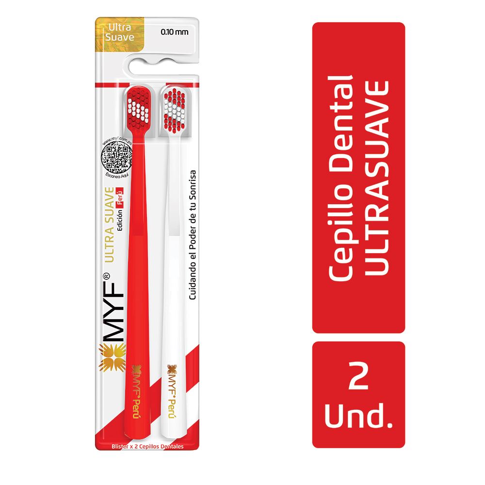 Cepillo Dental MYF Ultra Suave - Blister 2 UN