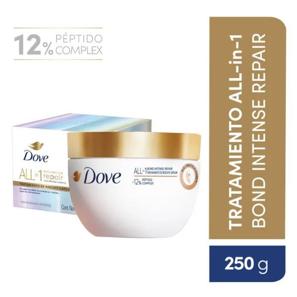 Mascarilla Capilar Dove Bond Intense Repair - Pote 250 G