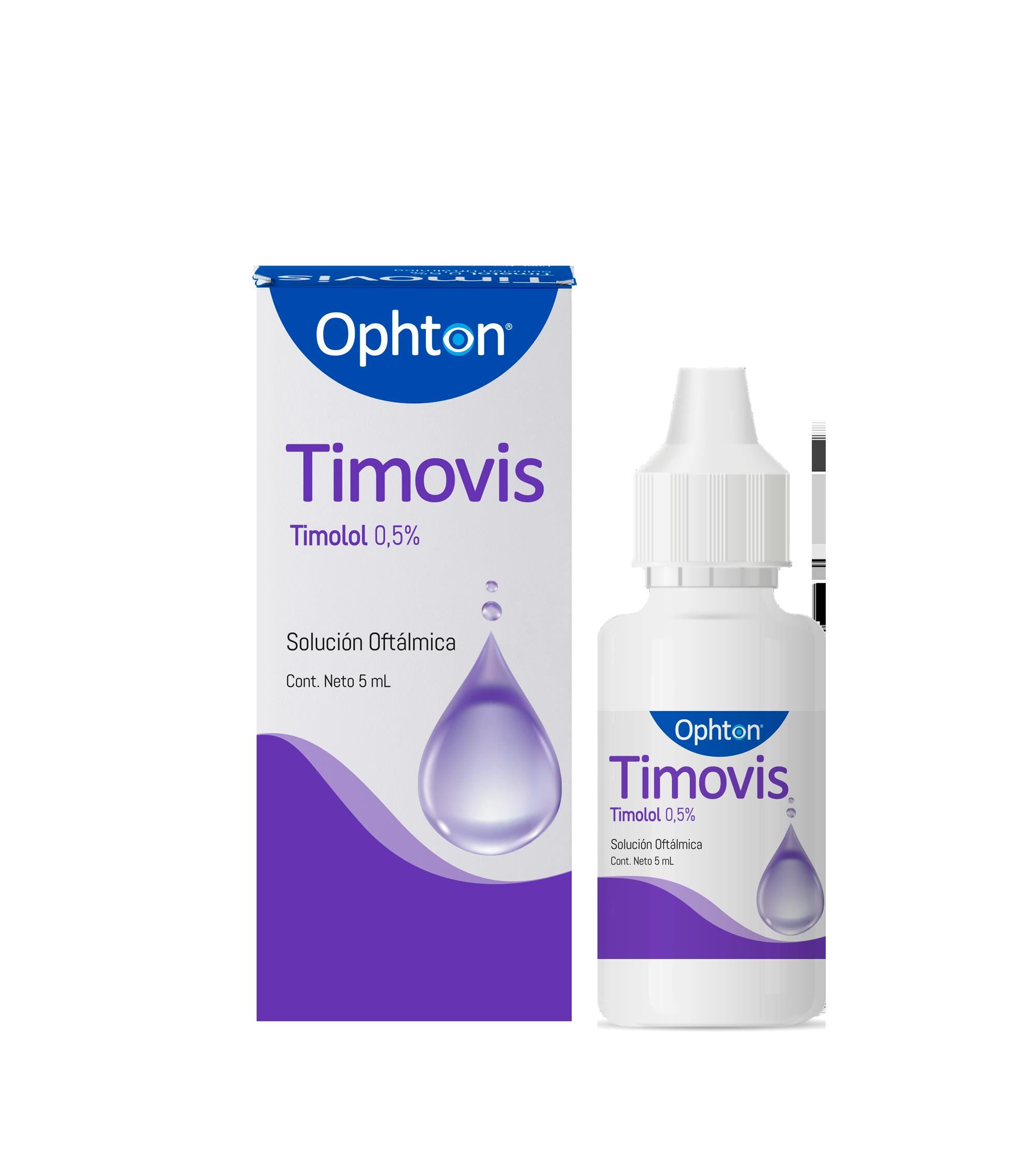 Timovis 0.5% Solución Oftálmica Gotas - Frasco 5 ML
