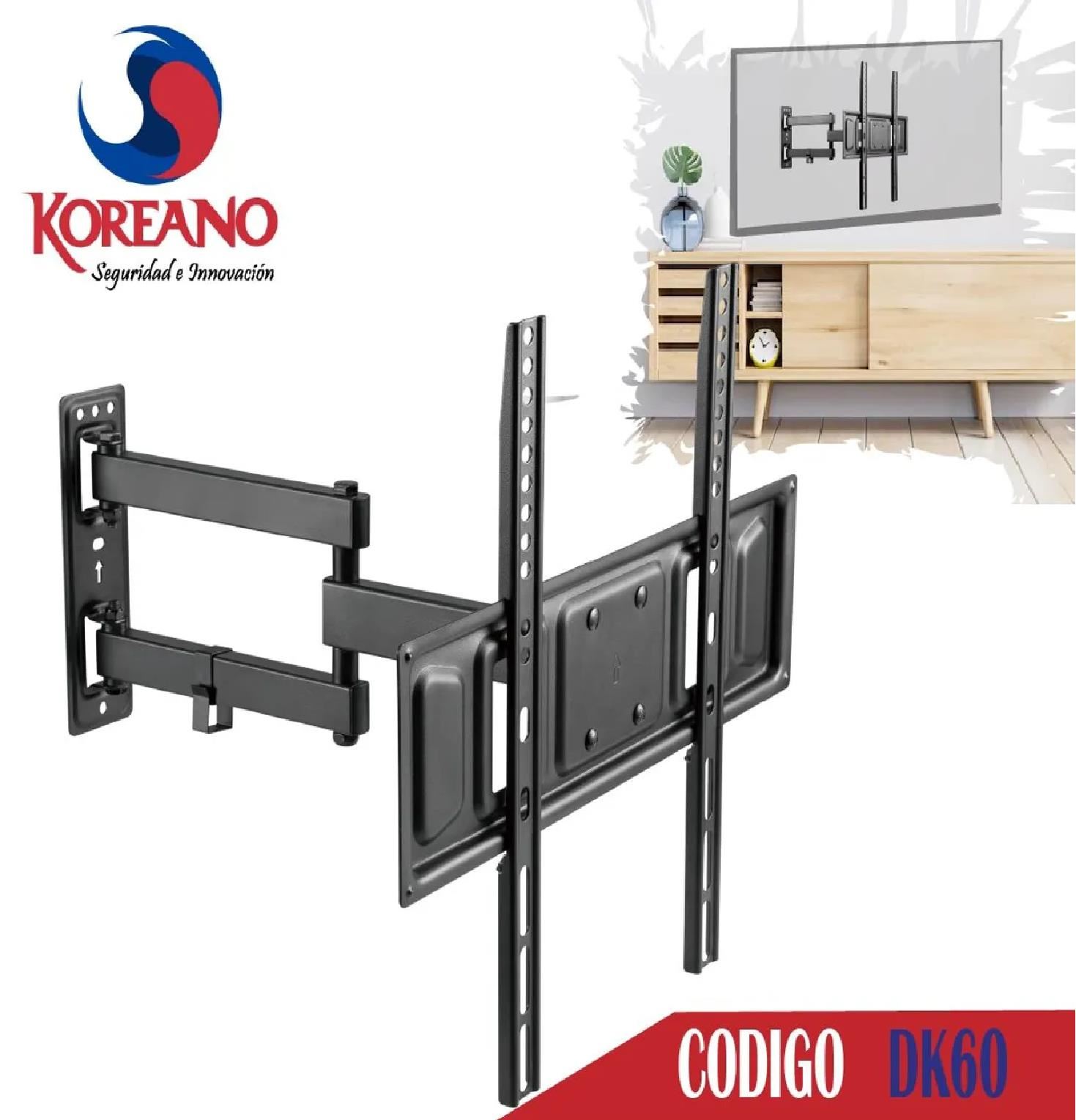 Rack Móvil Koreano para TV de (32” a 60”) Pulgadas – DK60