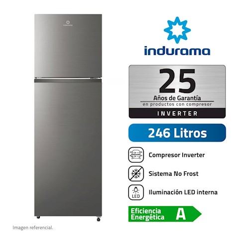 Refrigeradora INDURAMA RI-389I 246 LT 130W – Croma