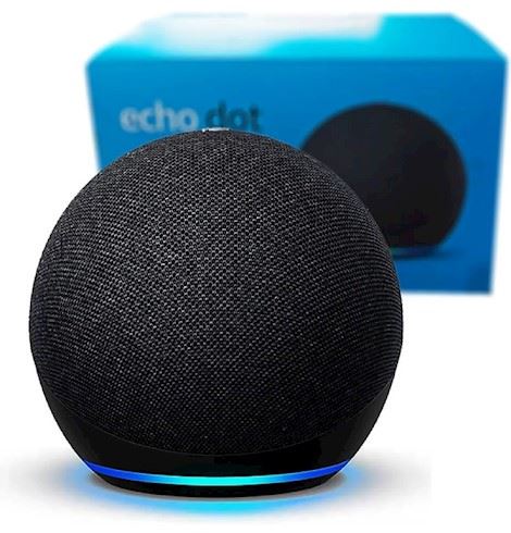 Parlante Inteligente Amazon Echo Dot (5ta generación) con Alexa – Negro