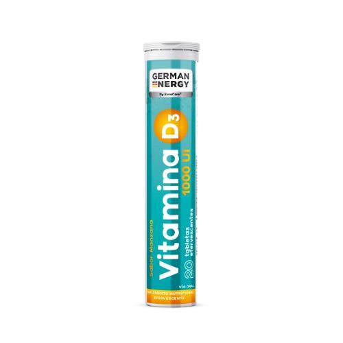 Vitamina D3 1000 UI German Energy - Tubo 20 UN