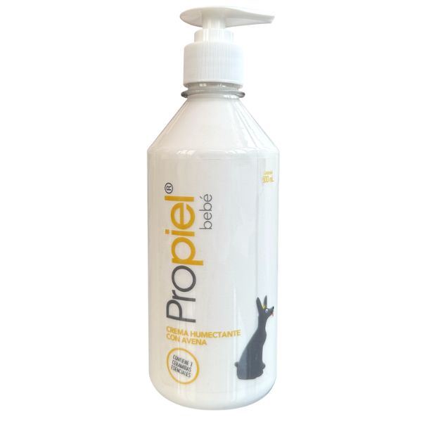 Propiel Bebé Crema Humectante con Avena - Frasco 500 ML