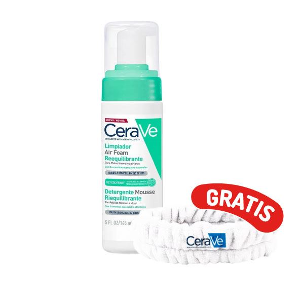 Cerave Limpiador Air Foam Reequilibrante - Frasco 148 ML