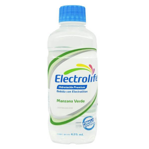 Electrolife Manzana Verde - Frasco 625 ML