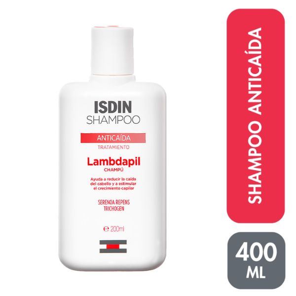 Isdin Lambdapil Anticaída Shampoo - Frasco 400 ML