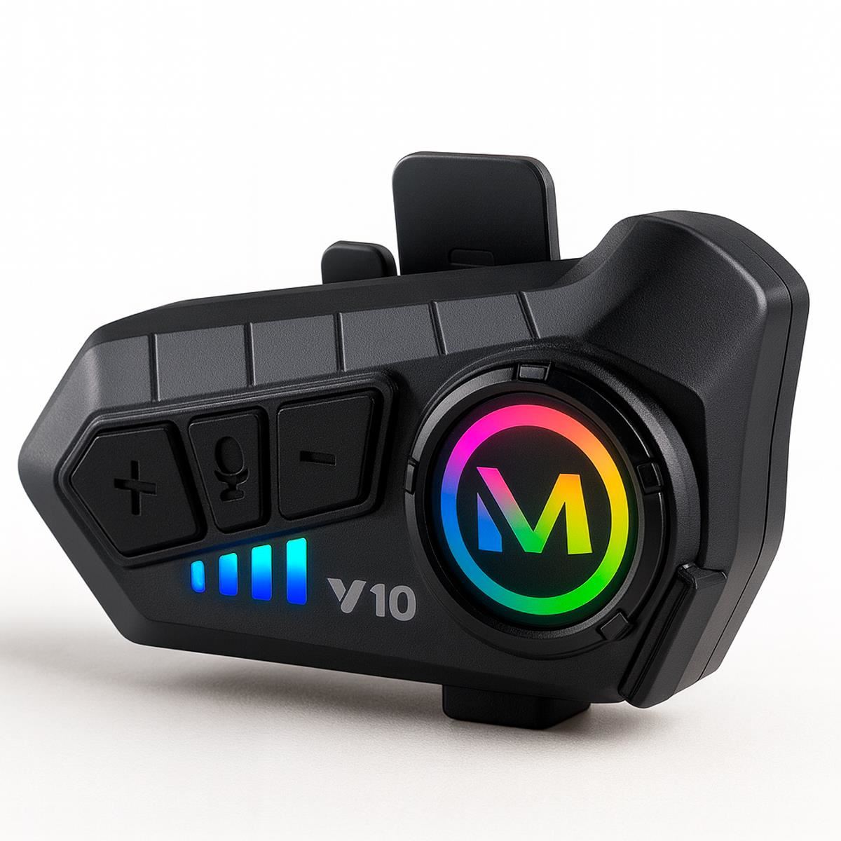 Auricular Audifono Micrófono Bluetooth Para Casco Moto