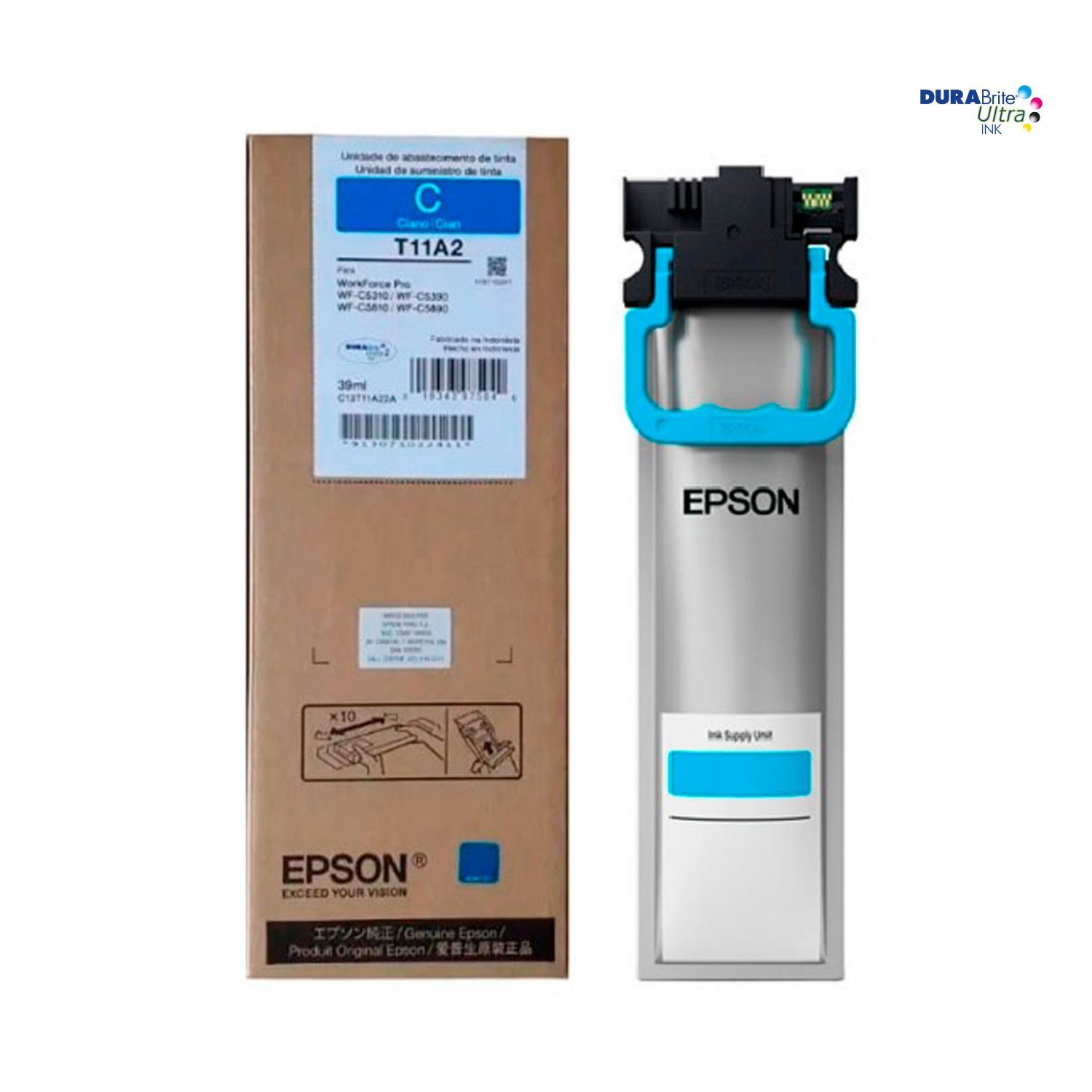 Tinta Epson T11A Cian Bolsa C5810 C5890