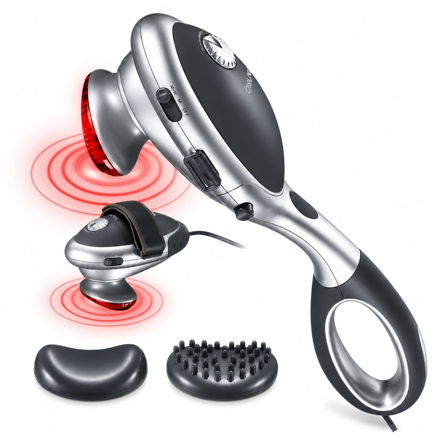 Masajeador Corporal Eléctrico Profesional Con Infrarrojo Para Espalda Cuello Hombros Y Recuperación Muscular