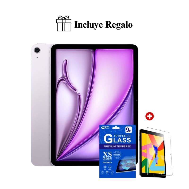 Apple iPad Air 11″ M4 128GB Wi-Fi 12GB RAM Cámara 12MP (2026) – Purple + Regalo