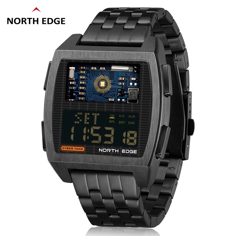 Reloj Hombre LIGE ACCURATE Cuarzo Acero Inoxidable Cristal Mineral