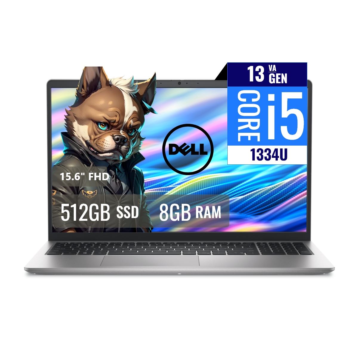 Laptop Dell DC15250 Intel Core i5 1334U 8GB RAM 512GB SSD M2 15.6 FHD FreeDOS