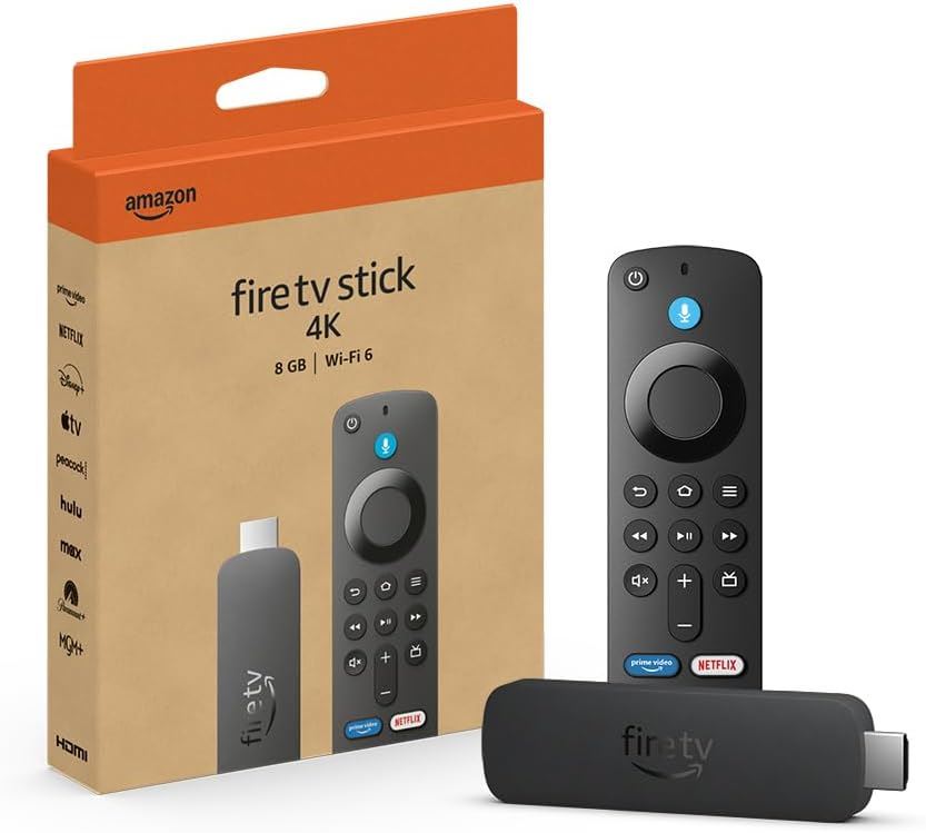 Amazon Fire TV Stick 4K - Streaming Device - WiFi 6