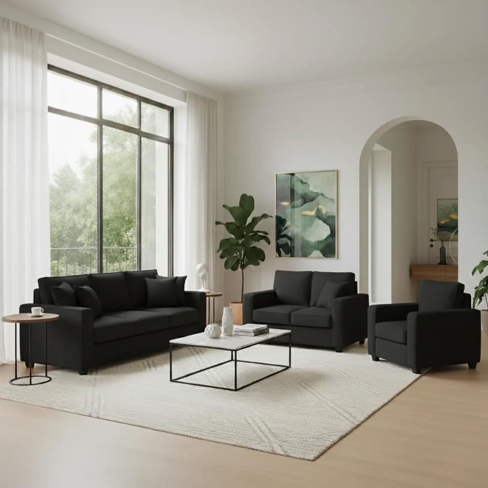 Juego de Sala Reims 3-2-1 + Banqueta de Regalo