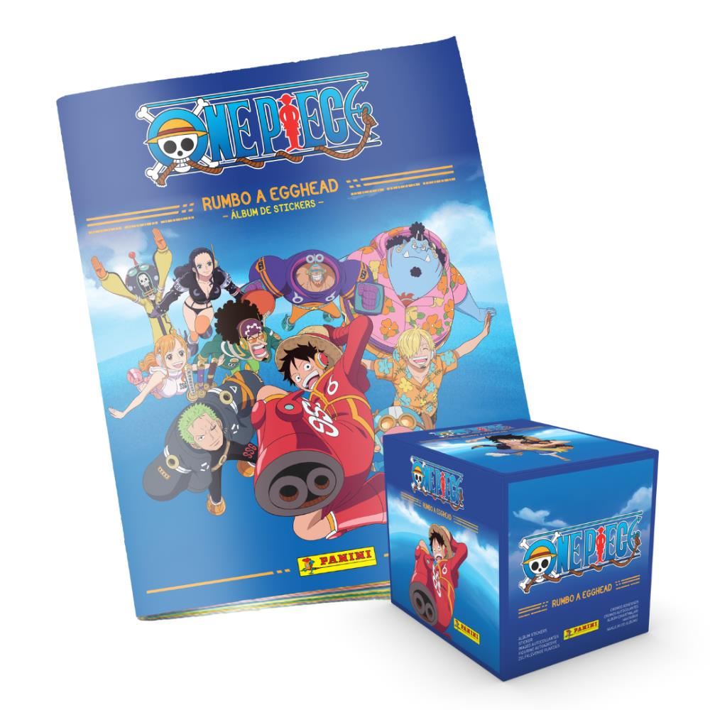 ALBUM ONE PIECE, ALBUM TAPA BLANDA + PAQUETONES (50 SOBRES)