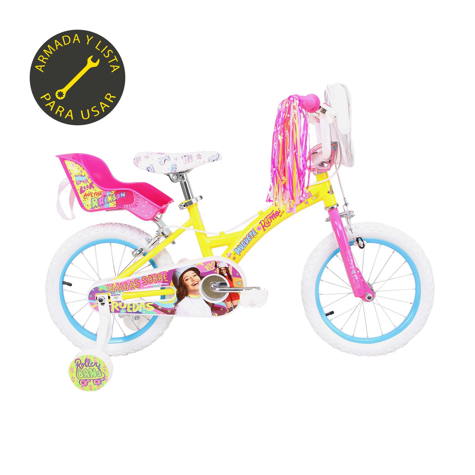 Disney Bicicleta 16 Soy Niña Aro Amarillo Luna De trQCxsdh