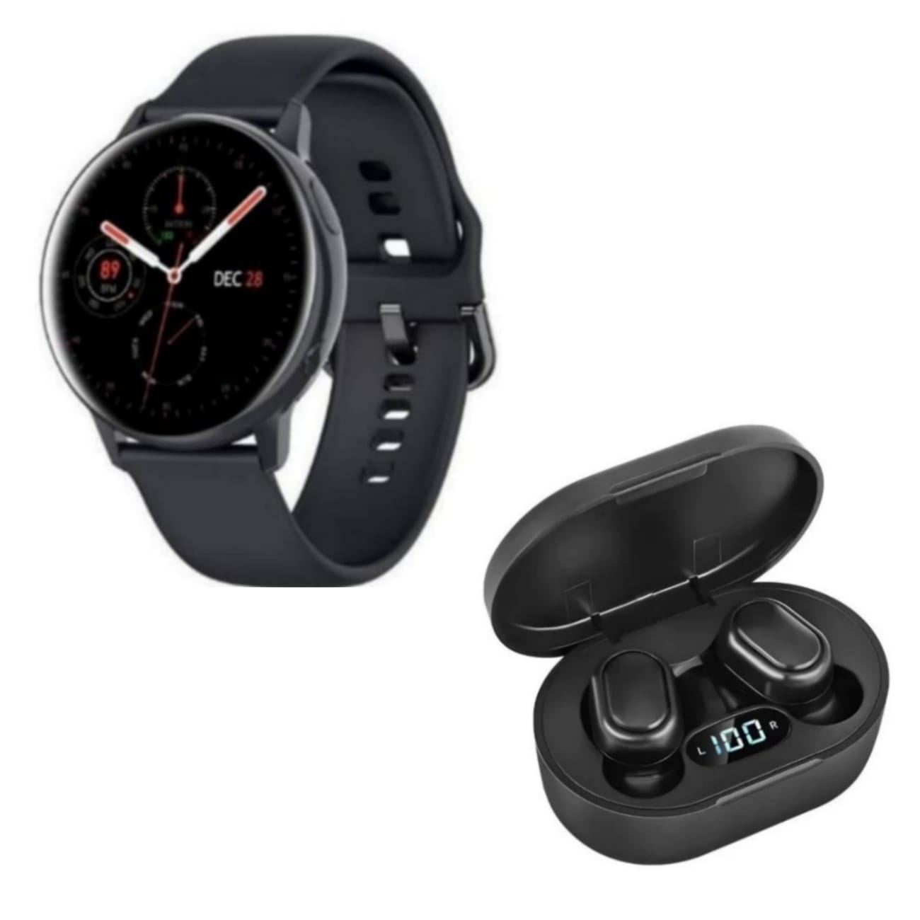 PACK SMARTWATCH MC66 ULTRA NEGRO + EARBUDS MAX NEGRO
