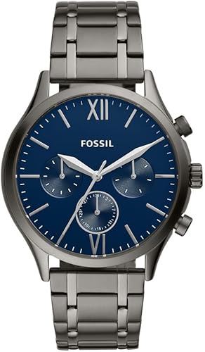 Fossil Fenmore – Acero Plateado 44 mm